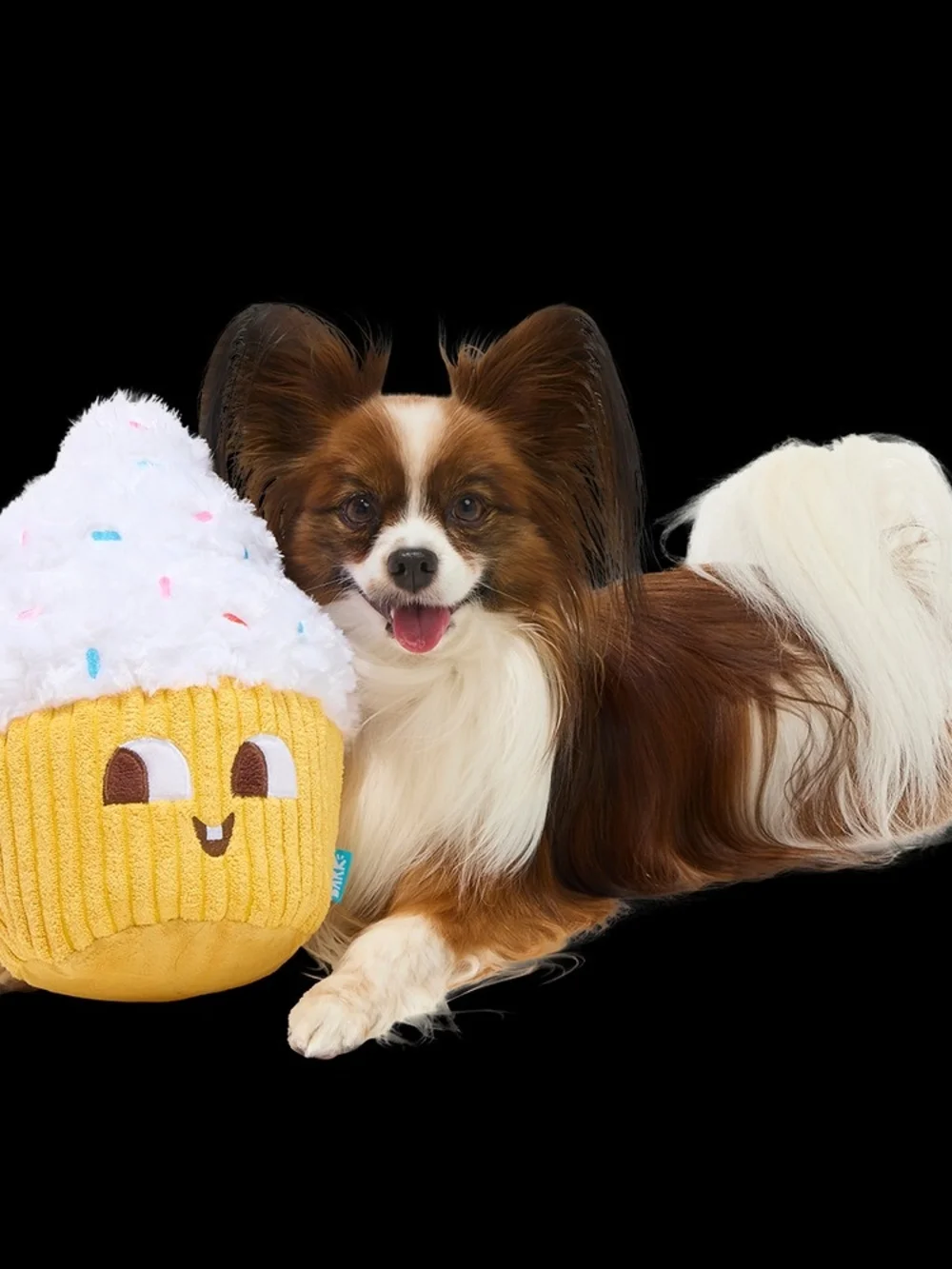 Bark Sweetie Pies Cupcake Large Plush Dog Toy